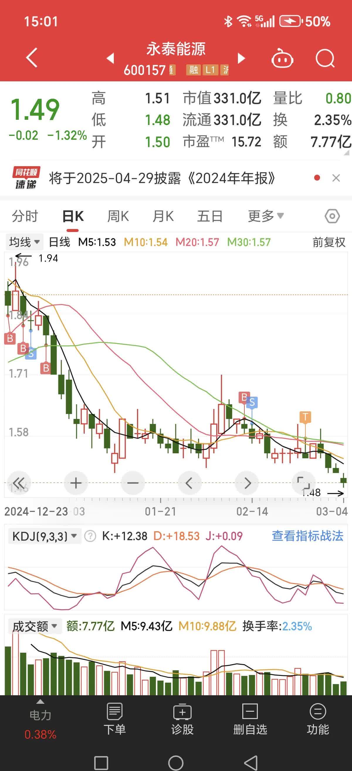 煤炭板块发力走高，宝泰隆、大有能源涨停，陕西黑猫等拉升