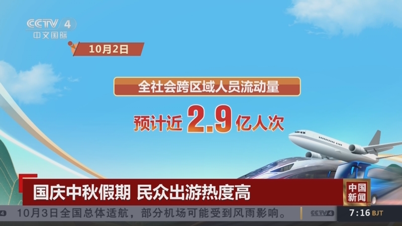 元旦假期前一天，全社会跨区域人员流动量超2亿人次