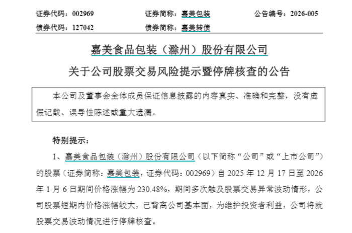 翻倍大牛股,停牌核查!