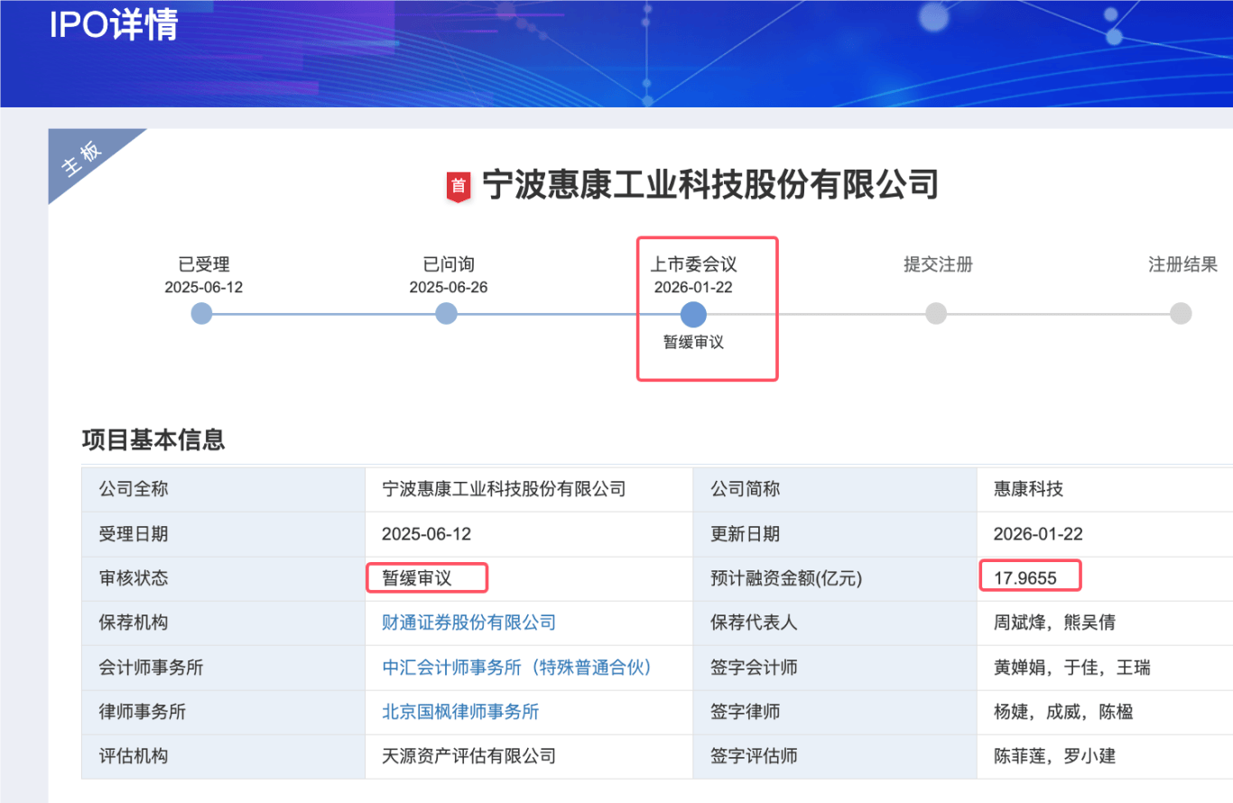 锐翔智能IPO获北交所上市委会议通过